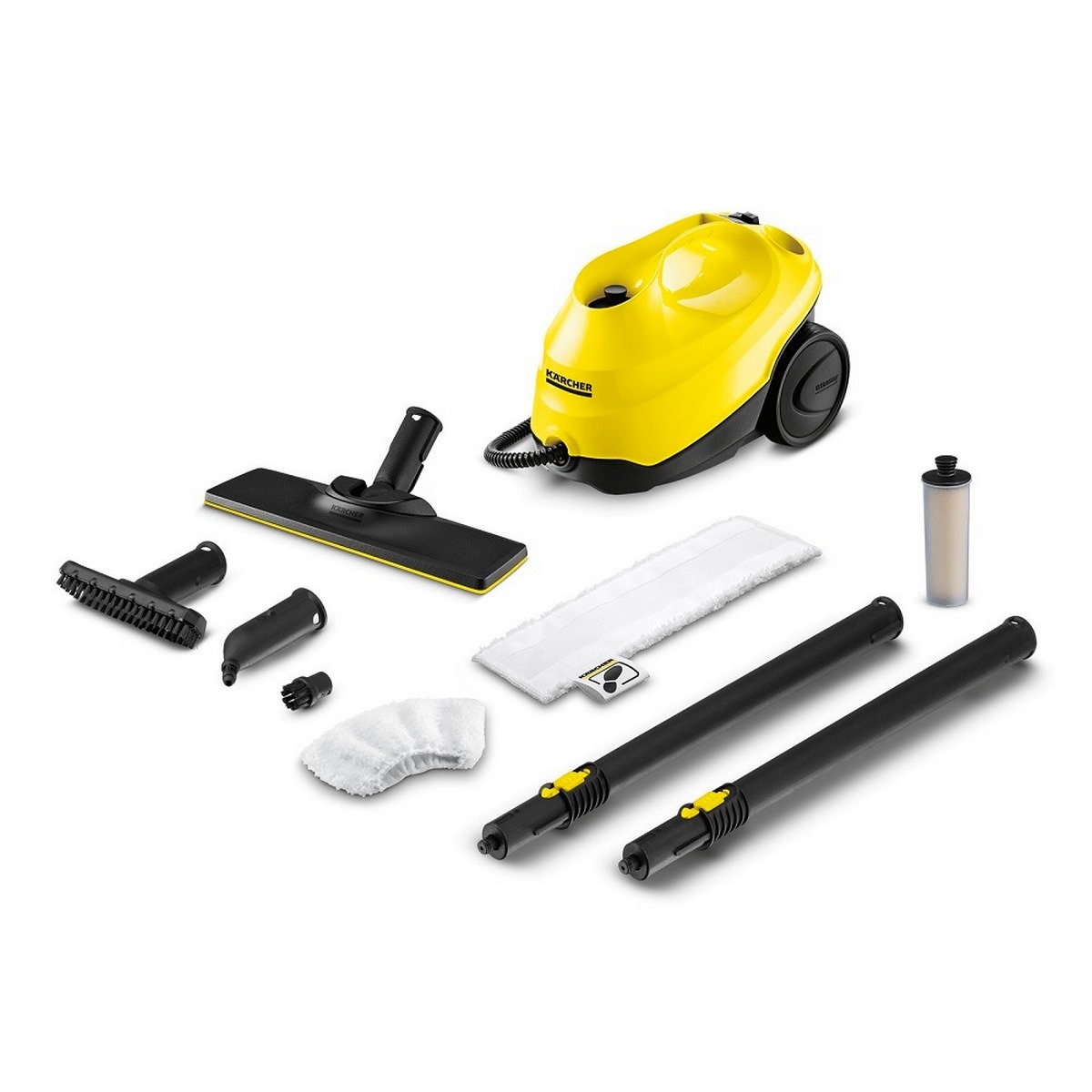 Karcher Steam Cleaner Bagless Easy Fix 1900W Yellow - SC 3 Easy Fix