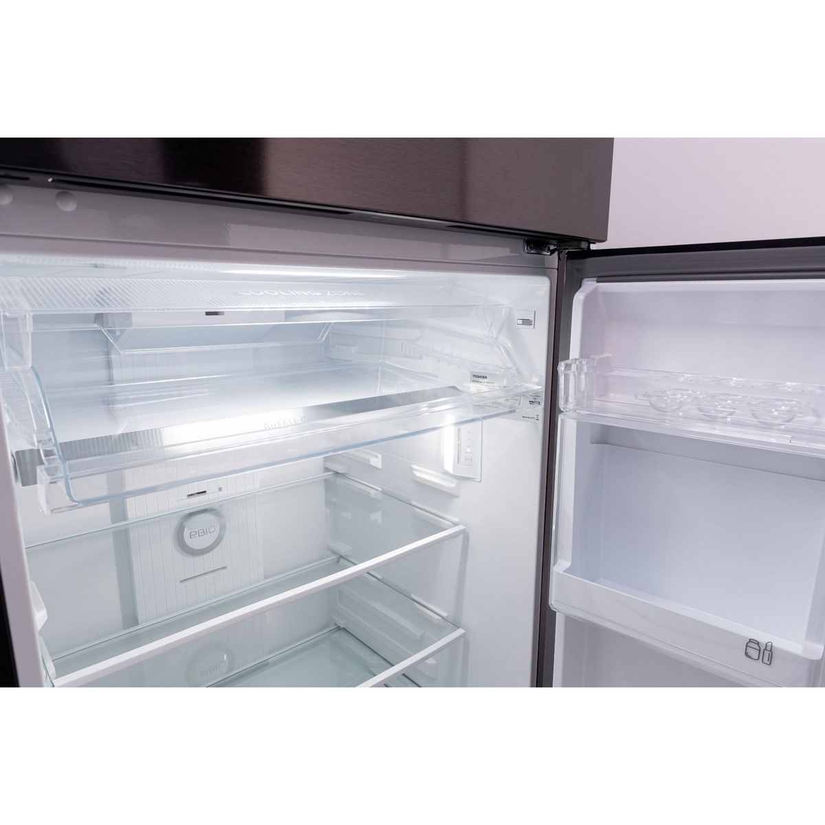 Toshiba Midea Refrigerator No-Frost 411 Liters Inverter Motor,Gray