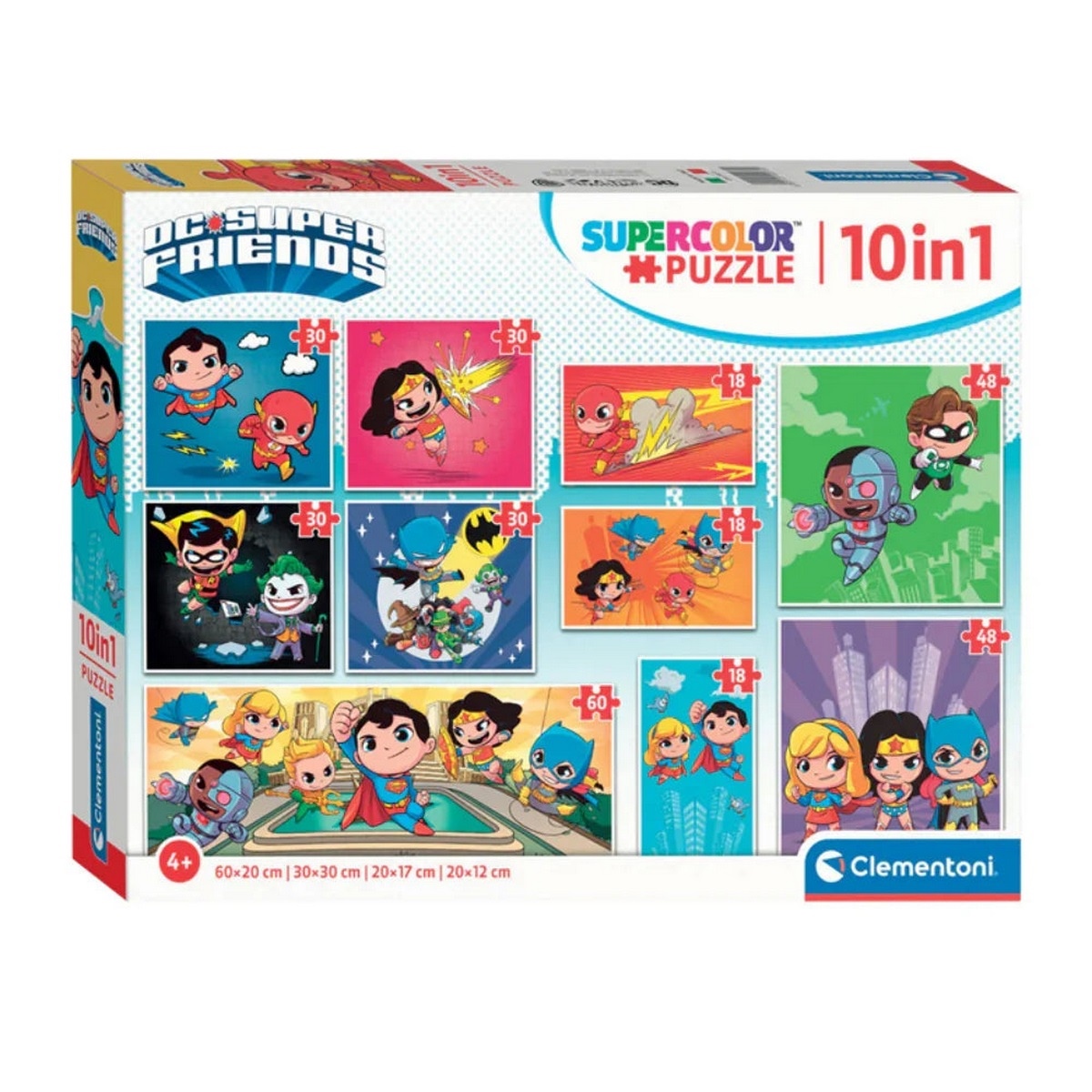 Clementoni Supercolor Jurassique World Dominion-104 Pièces-Puzzle E