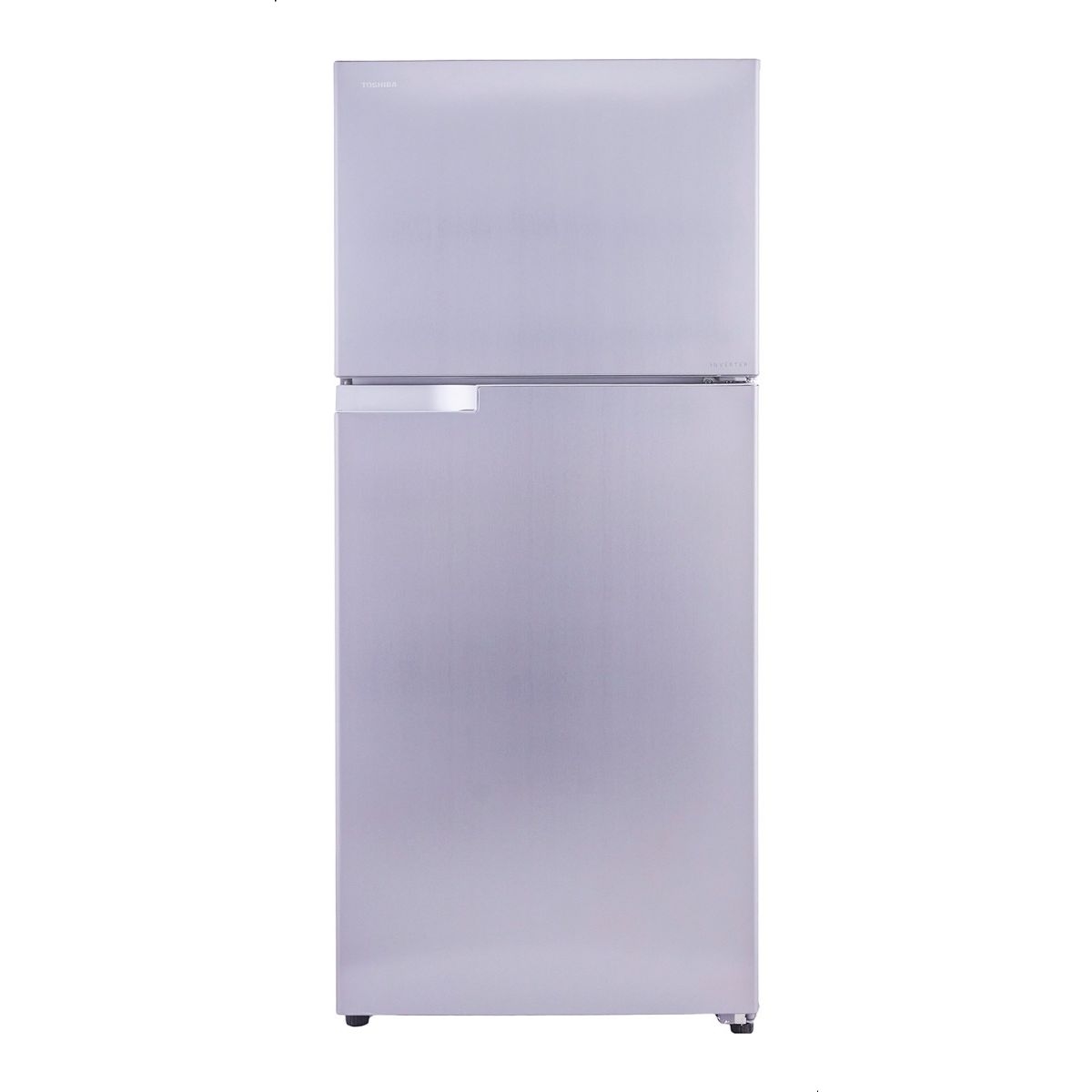 Toshiba NoFrost Top Freezer Refrigerator 338 Liter Grey - GR